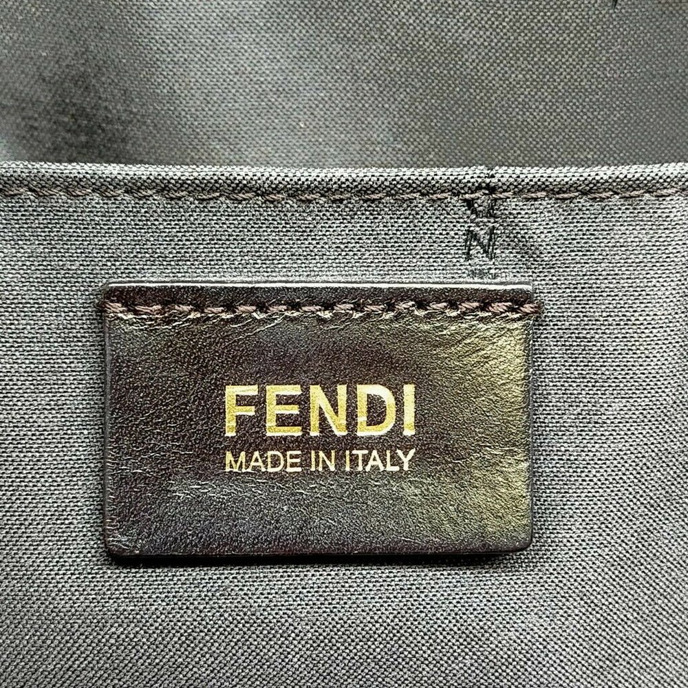 AUTHENTIC Fendi Tote Bag Red PVC - Picture 8 of 11